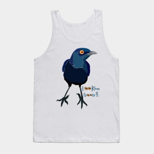 Glossy Starling Tank Top